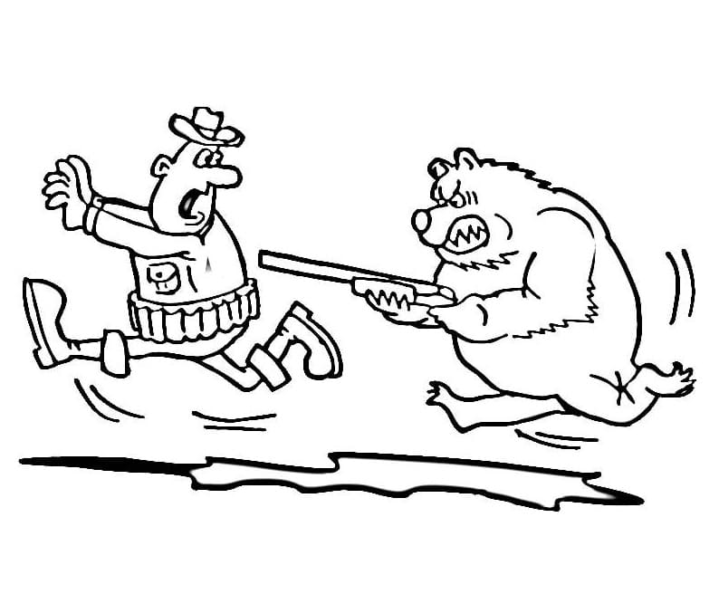 Con Gấu Đuổi Thợ Săn