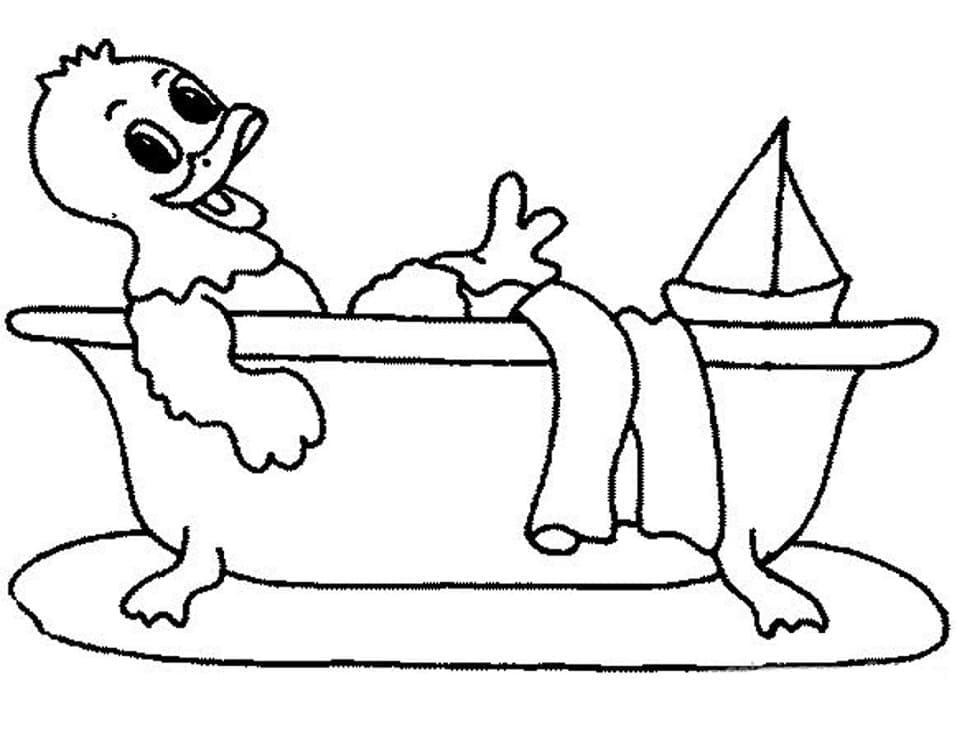 Con Vịt Trong Phòng Tắm