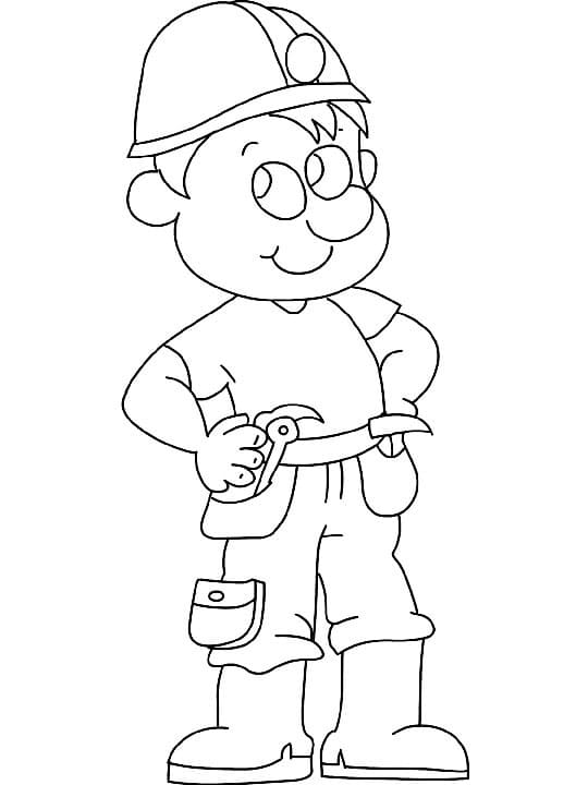 Công Nhân Xây Dựng Cute