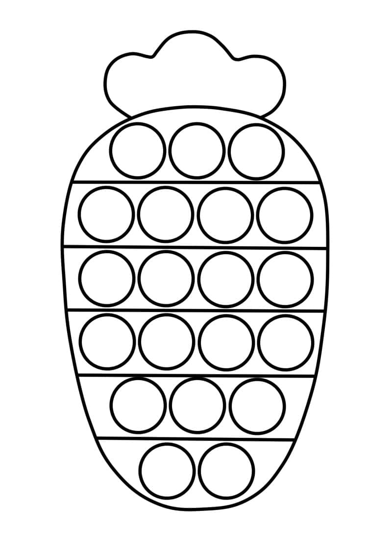 Củ Cà Rốt Pop It