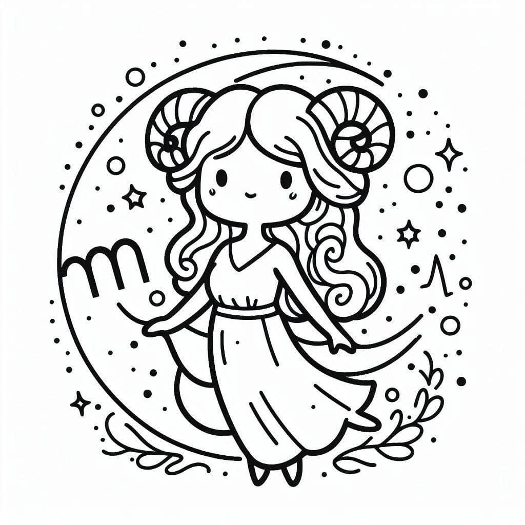 Tô Màu Cung Xử Nữ