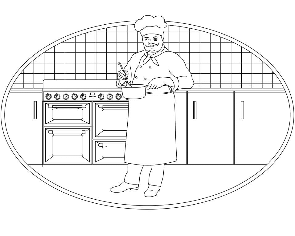 Tô Màu Đầu Bếp