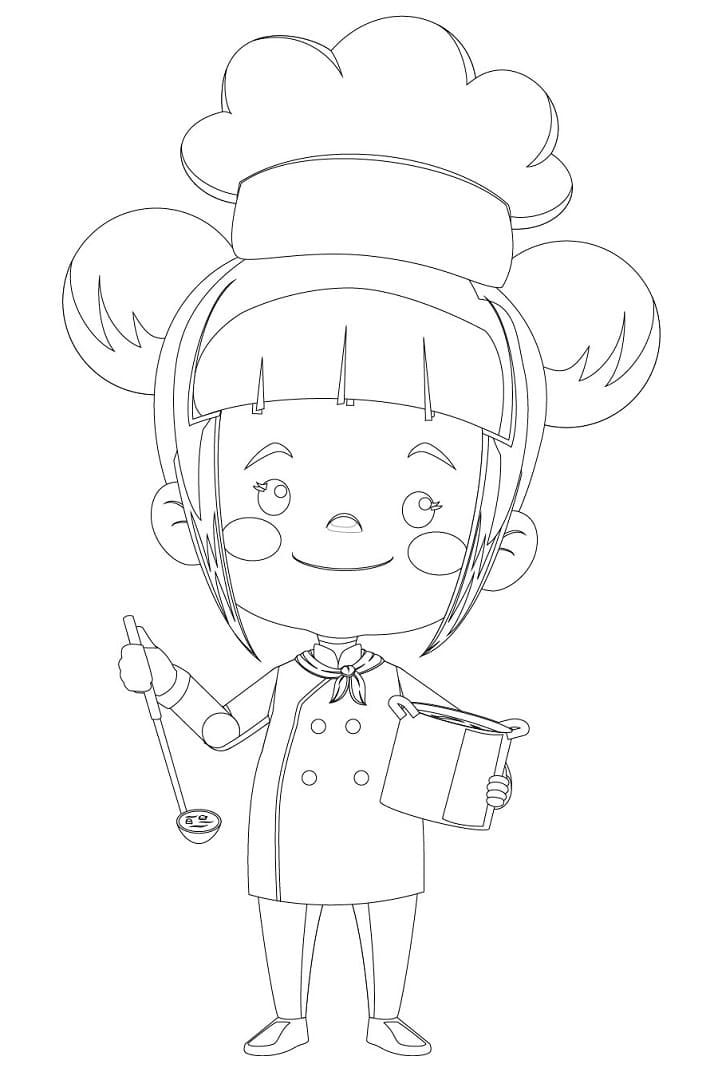 Đầu Bếp Dễ Thương