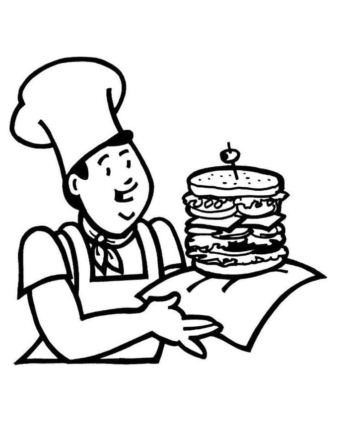 Đầu Bếp và Bánh Kẹp