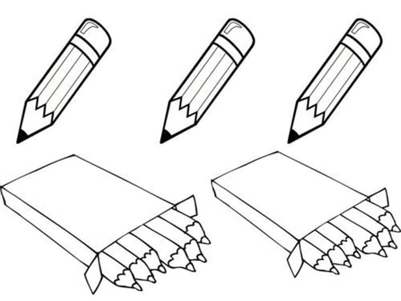 Đồ Dùng Học Tập Bút Chì Màu