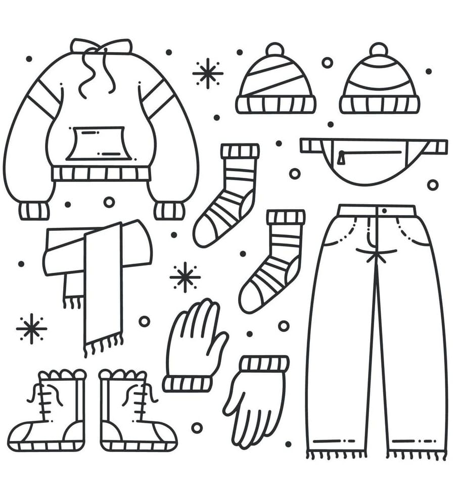 Đồ Mùa Đông Đơn Giản