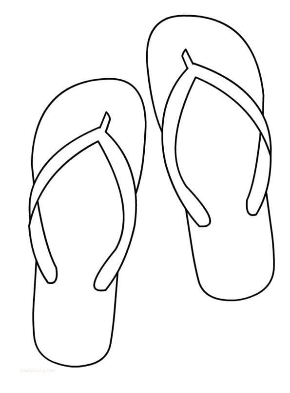 Đôi Dép Tông Đơn Giản