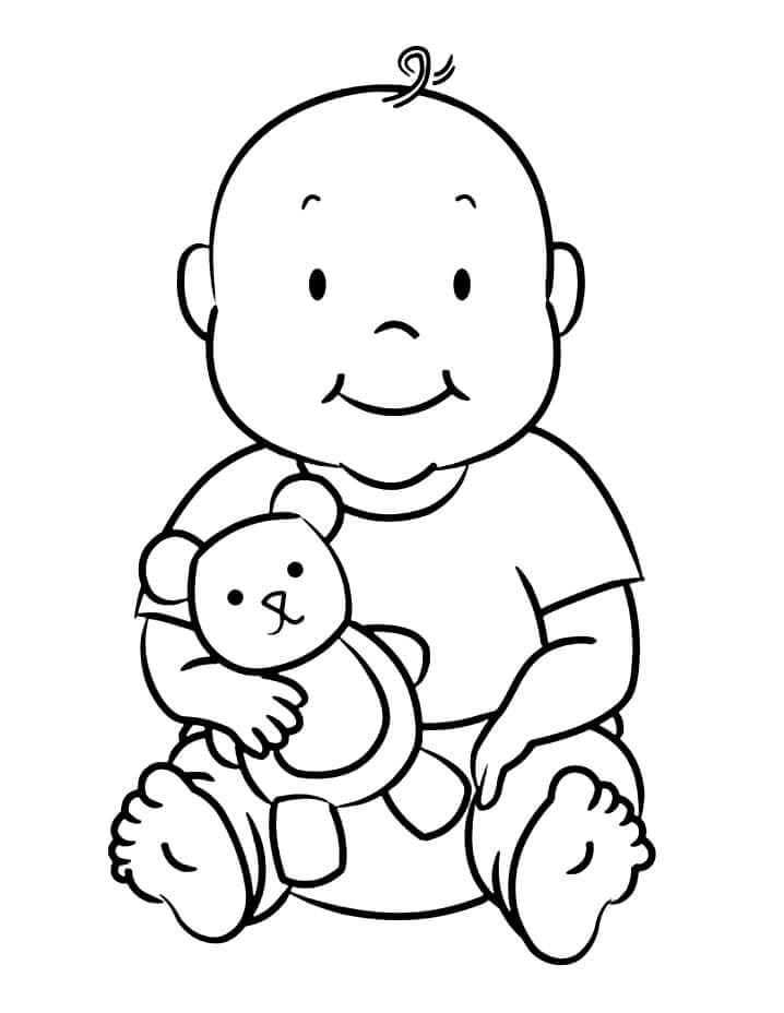 Em Bé và Gấu Đồ Chơi