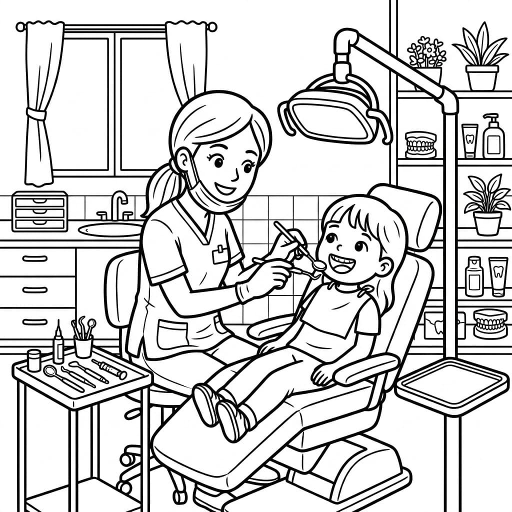 Ghế Nha Khoa Vui Nhộn