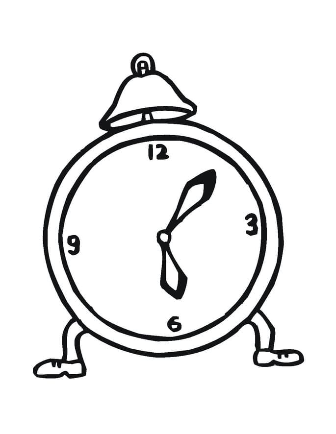 Hình Vẽ Đồng Hồ Đơn Giản