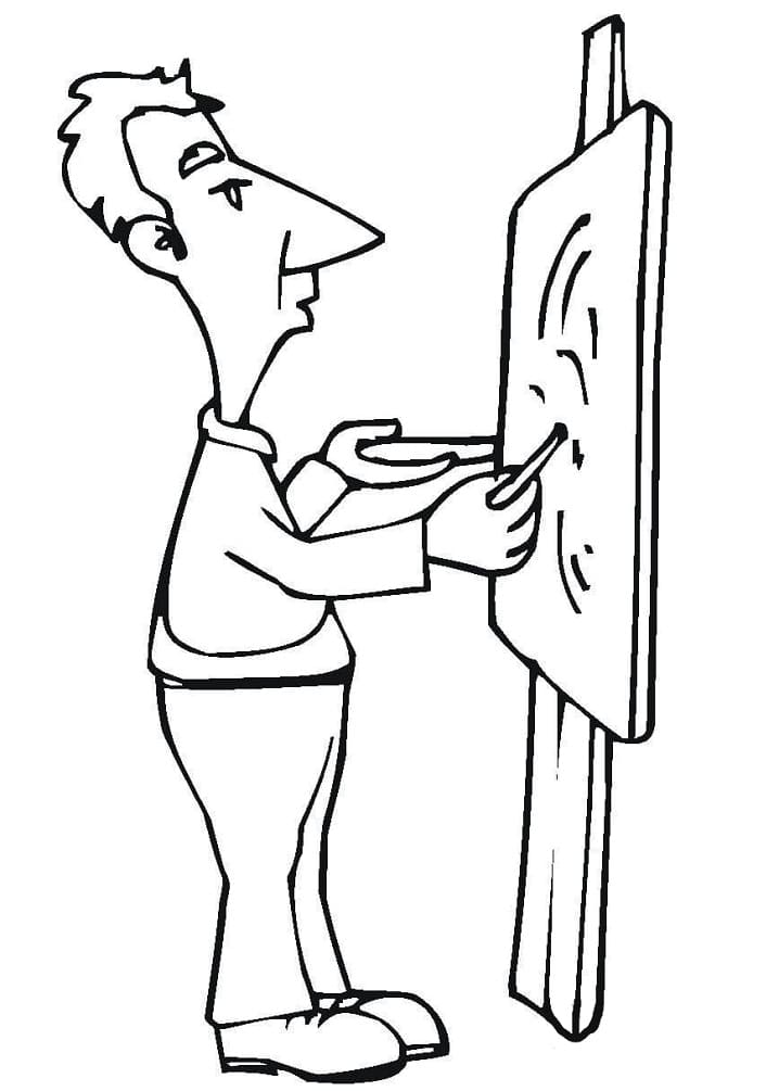 Họa Sĩ Vẽ Tranh