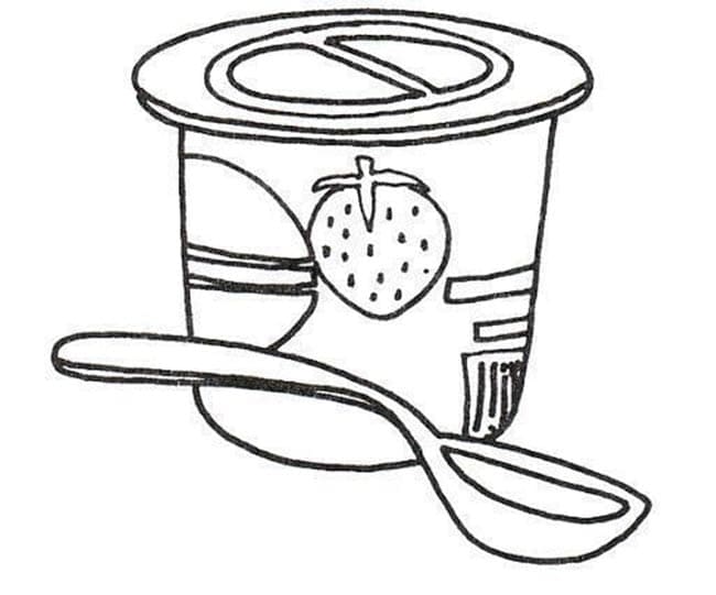 Hộp Sữa Chua Dâu