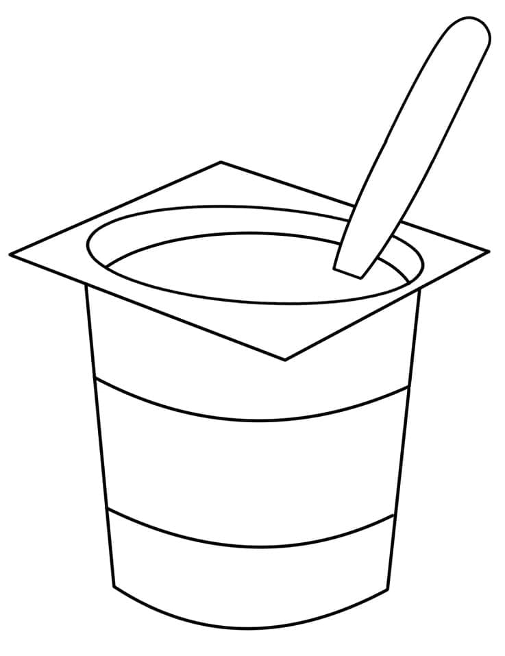 Hộp Sữa Chua Đơn Giản