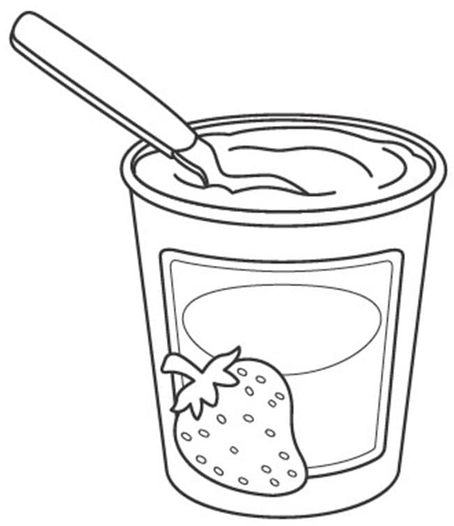 Hộp Sữa Chua Vị Dâu