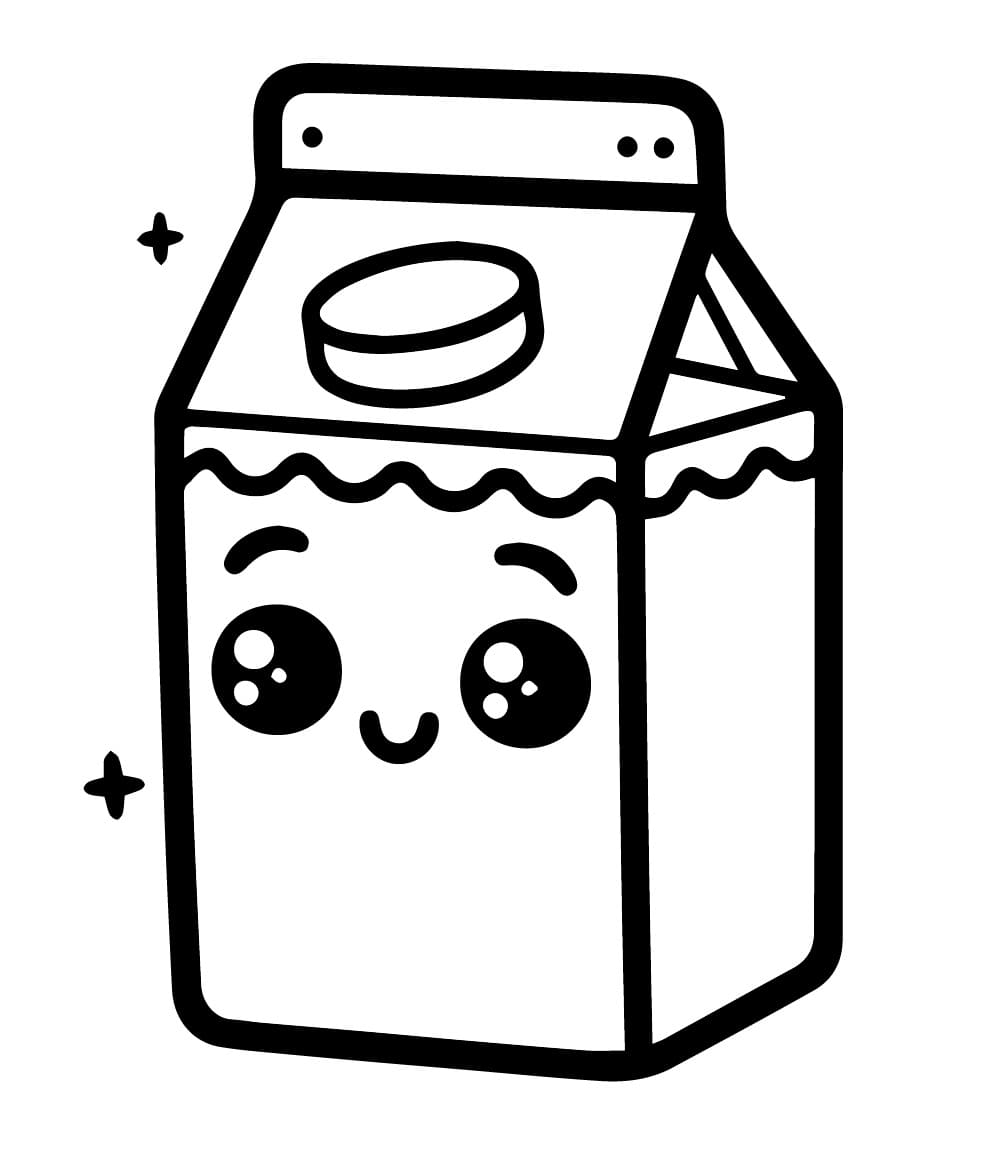 Hộp Sữa Cute Dễ Thương