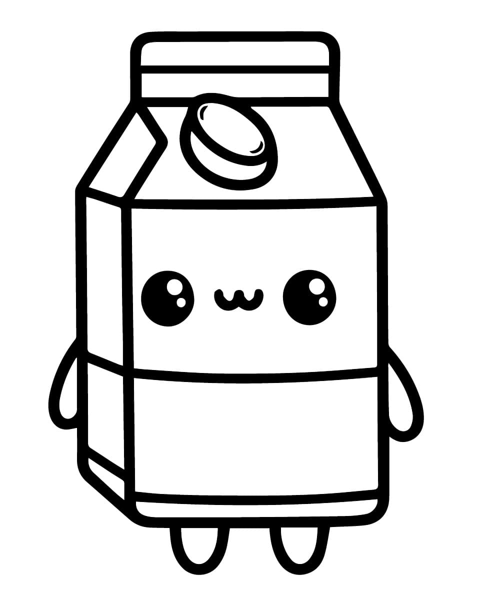 Hộp Sữa Dễ Thương