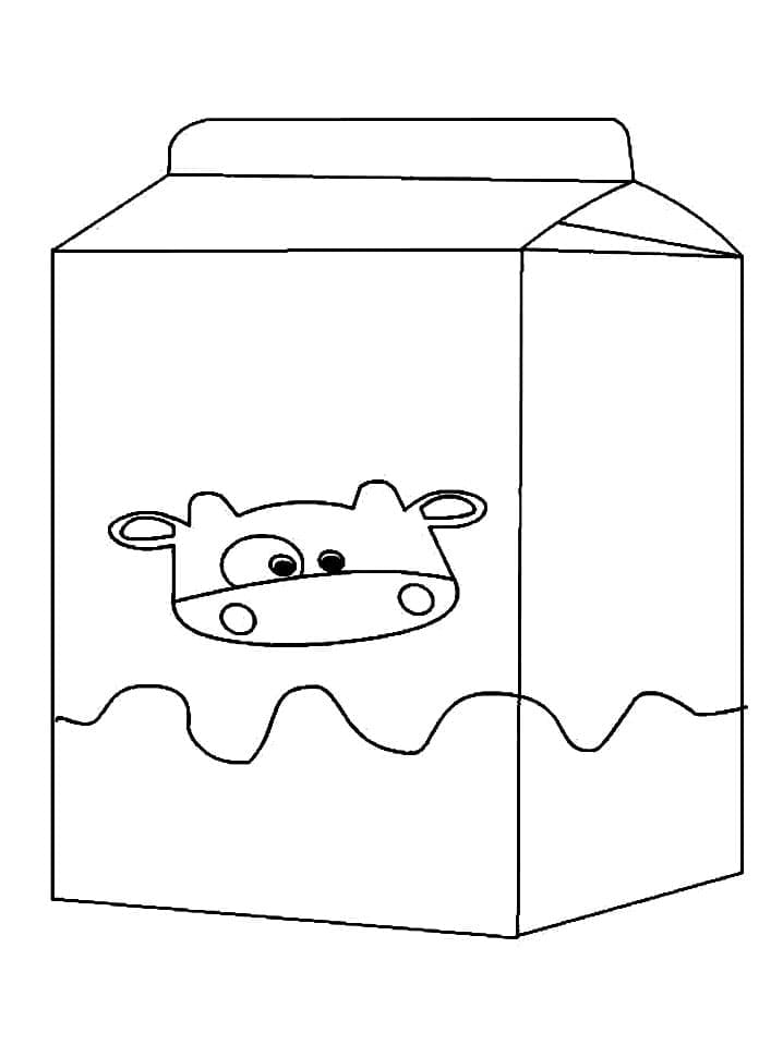 Hộp Sữa Đơn Giản