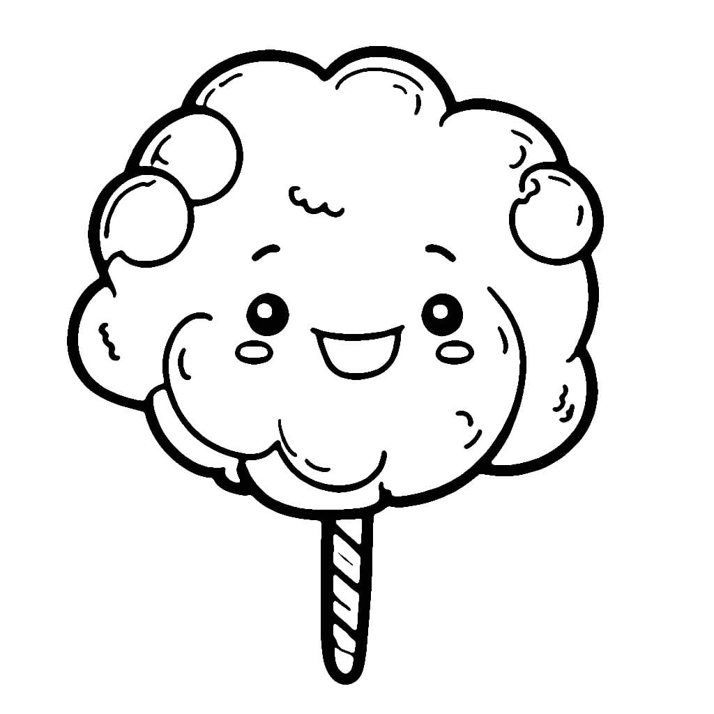 Kẹo Bông Gòn Dễ thương