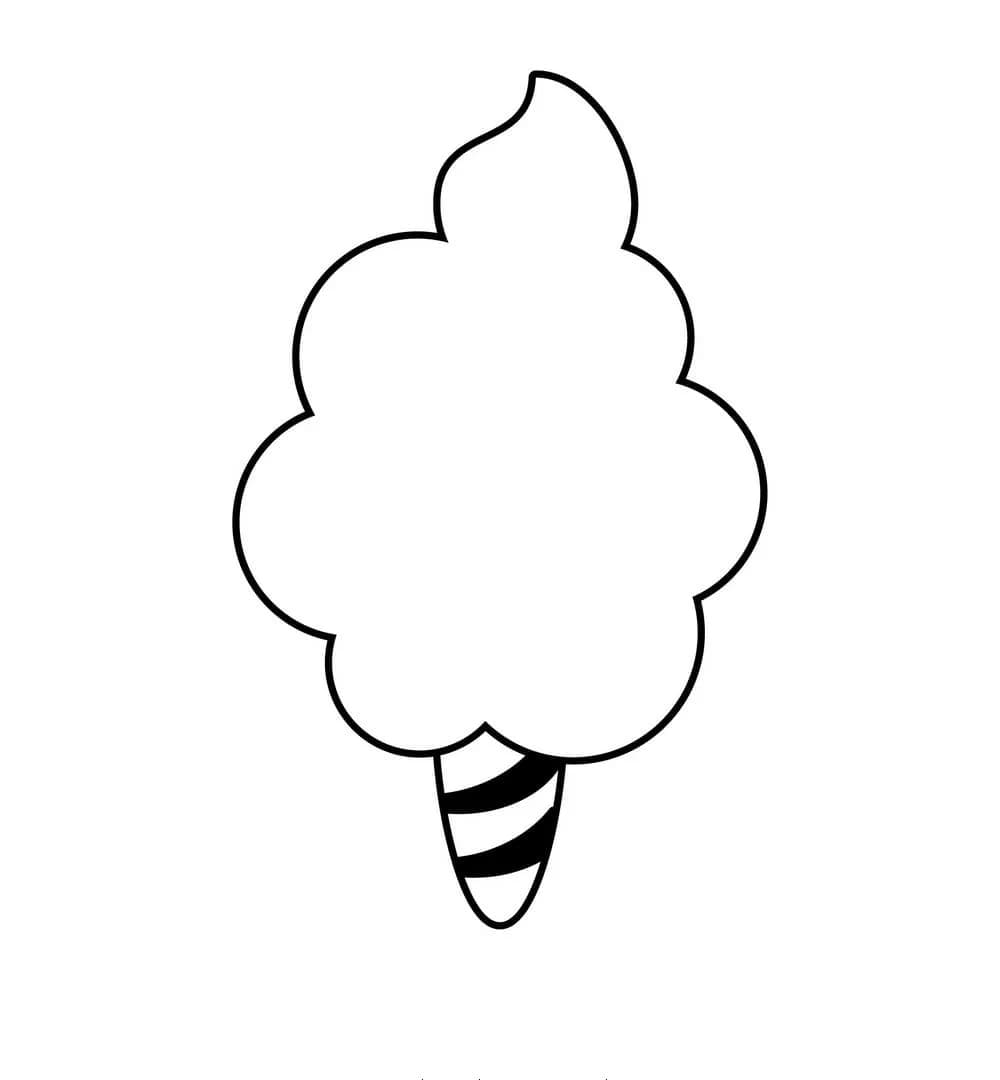 Kẹo Bông Gòn Đơn Giản