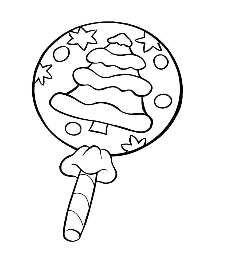 Kẹo Mút Giáng Sinh