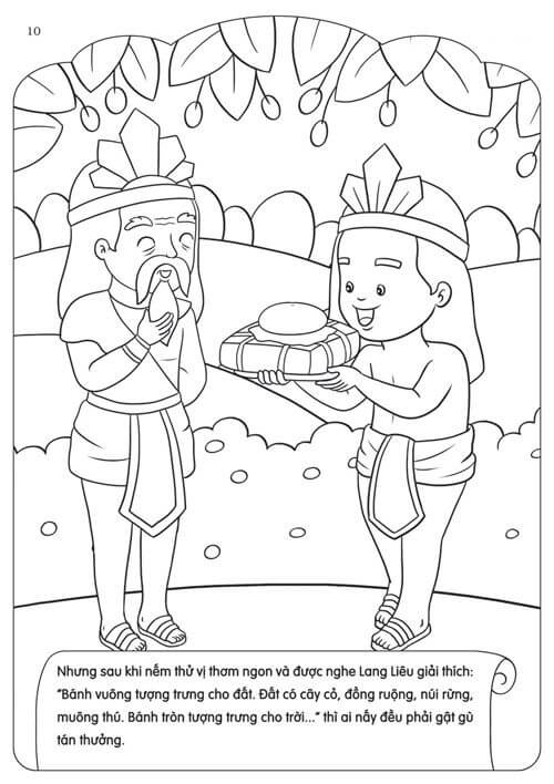 Lang Liêu Dâng Bánh Cho Vua Cha