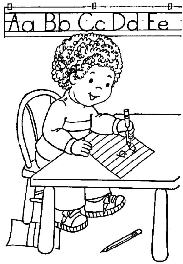 Lớp Học Viết Chữ