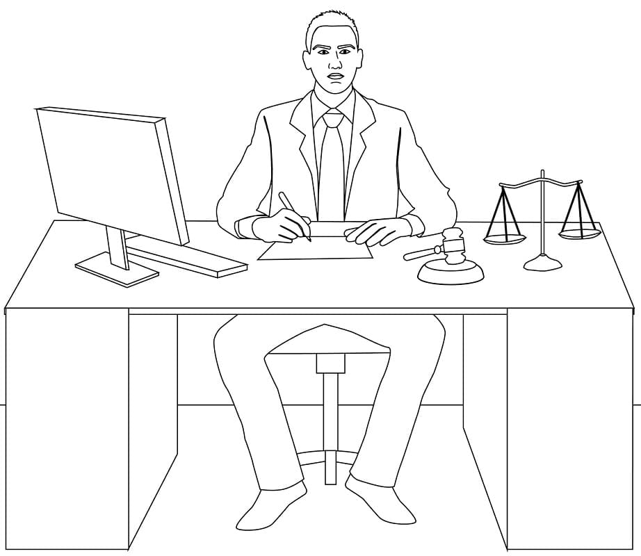 Luật Sư Trong Văn Phòng