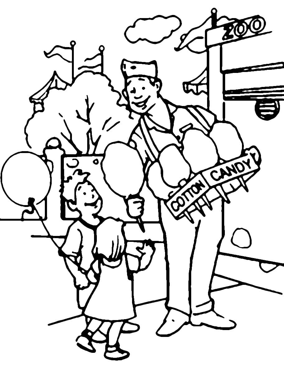 Mua Kẹo Bông Gòn