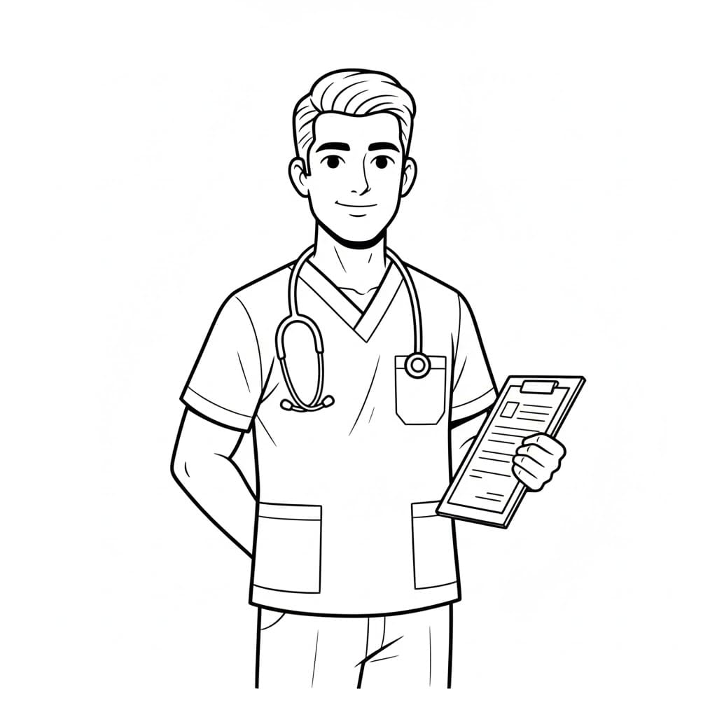 Nam Y Tá Đẹp Trai