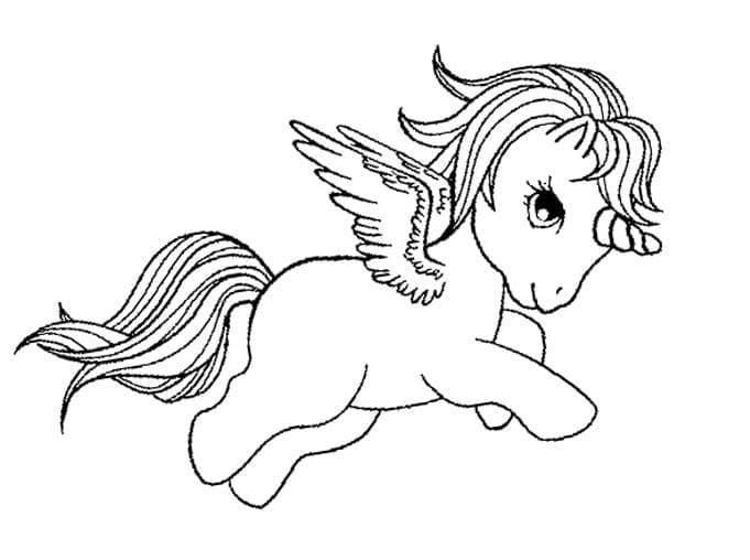 Ngựa Pegasus Cute Nhất