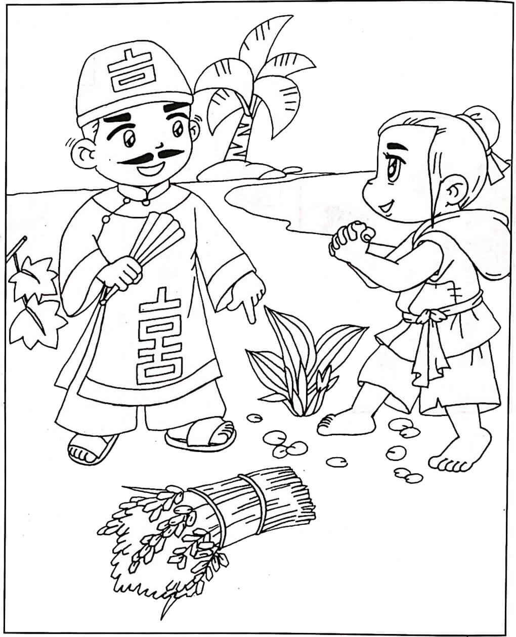 Người Anh Gặt Lúa