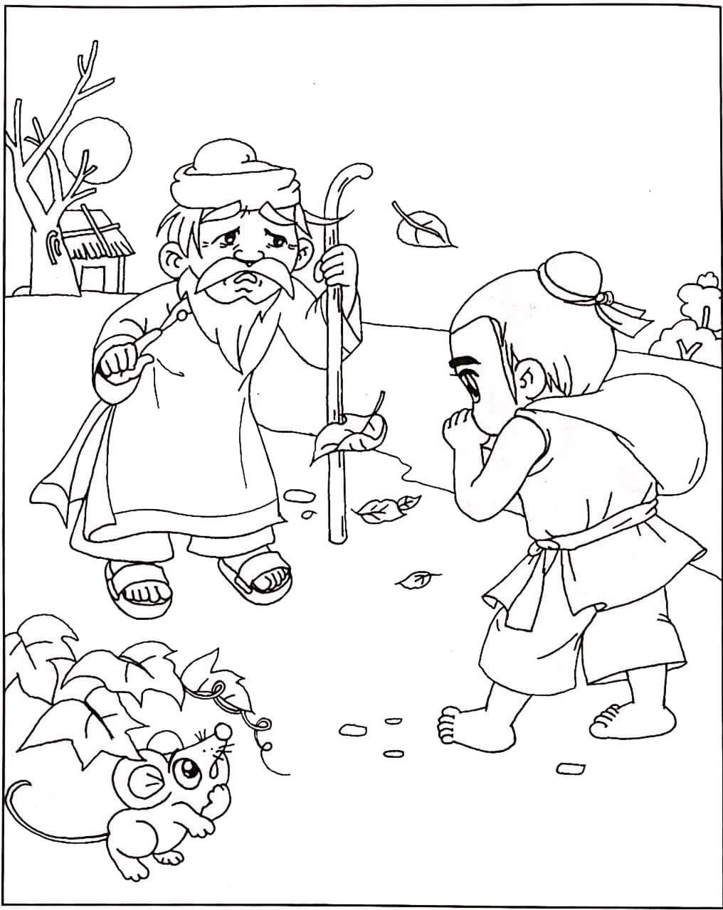 Người Anh Giúp Cụ Già