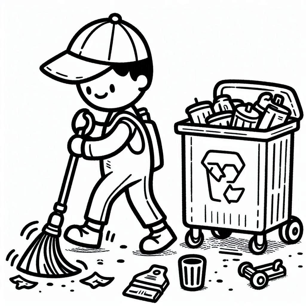 Người Lao Công Quét Rác