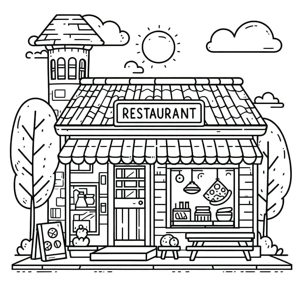 Nhà Hàng Nhỏ Rất Đẹp