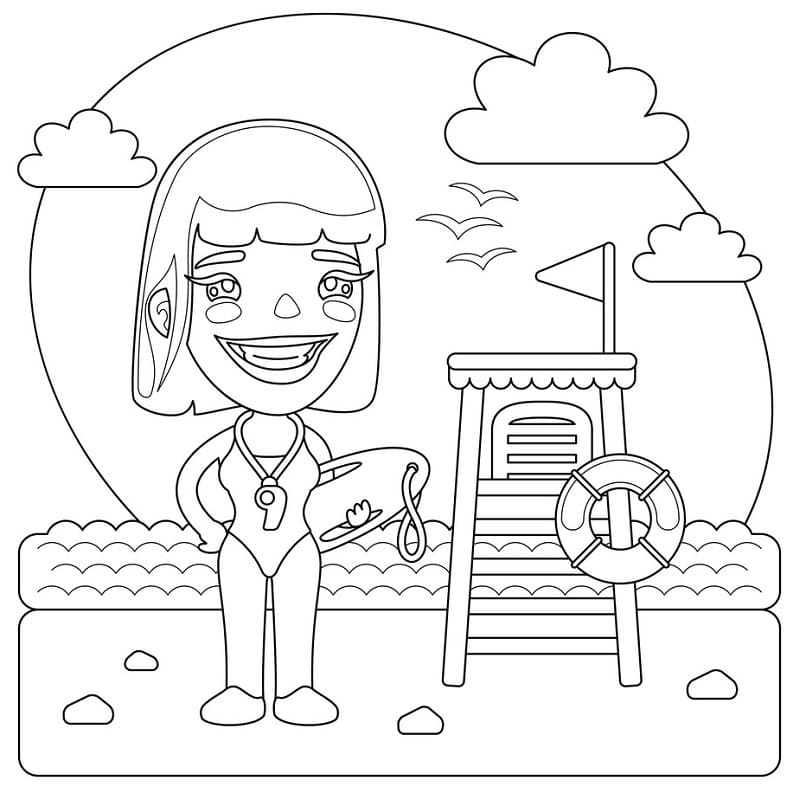 Nhân Viên Cứu Hộ Vui Vẻ