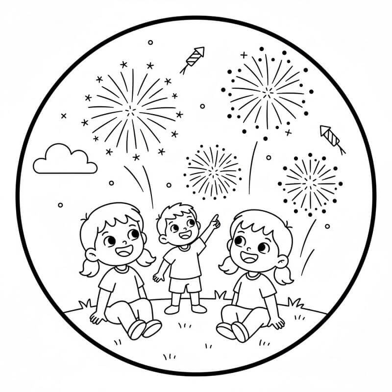 Những Đứa Trẻ Xem Pháo Hoa