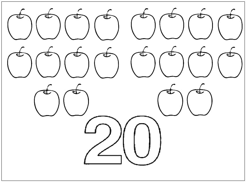 Những Quả Táo Và Số 20