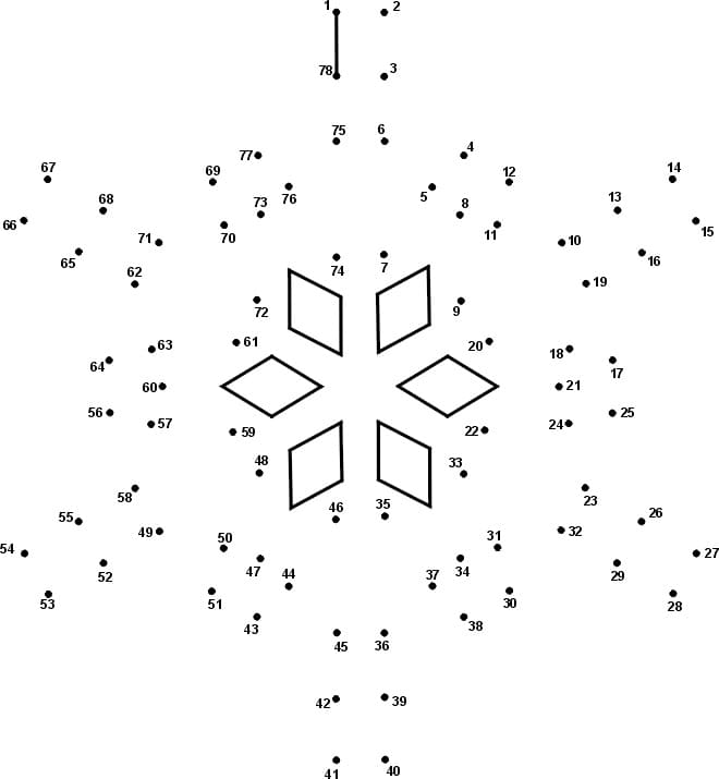 Nối Số Bông Tuyết