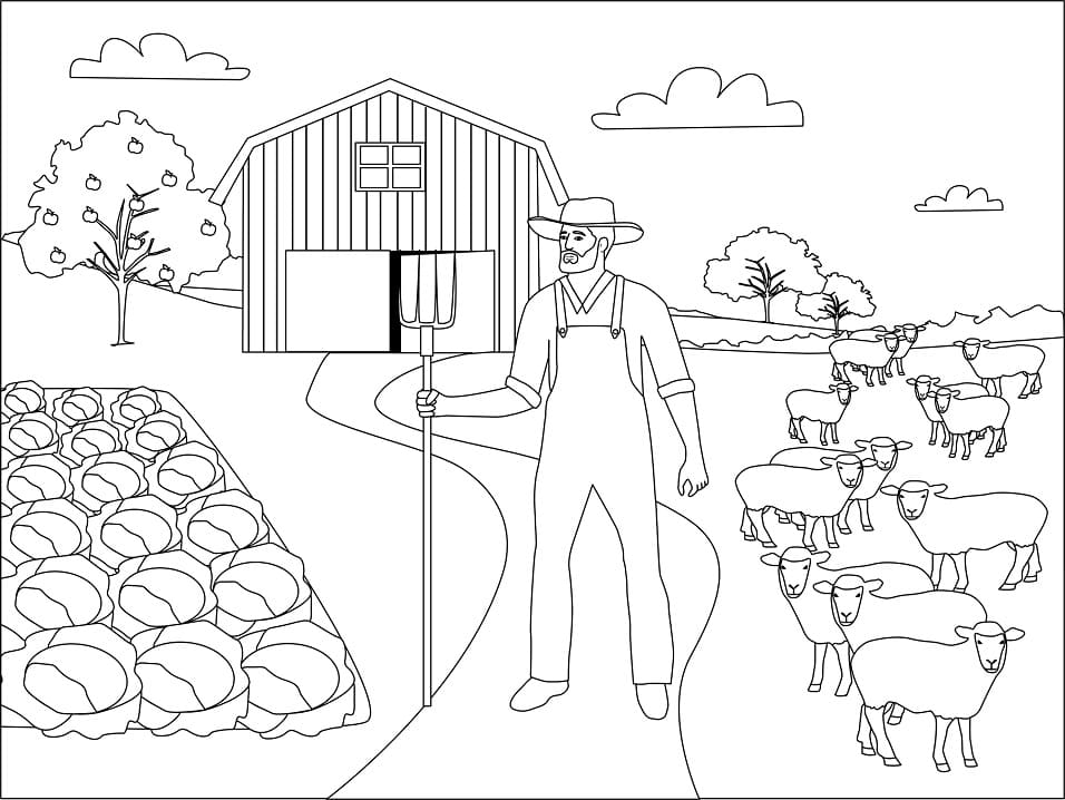 Nông Dân Trên Trang Trại