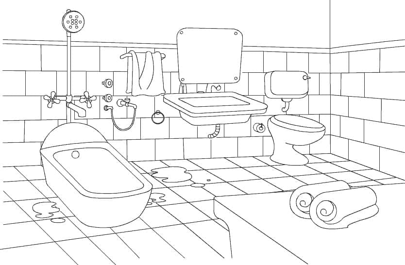 Phòng Tắm Sáng Tạo