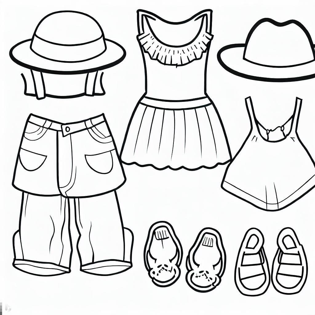 Quần Áo Mùa Hè Đơn Giản