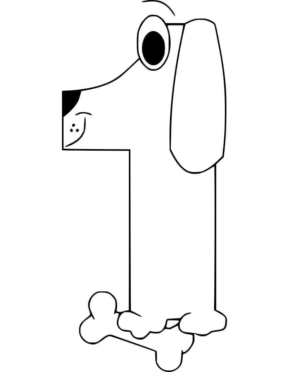 Số 1 Hình Con Chó