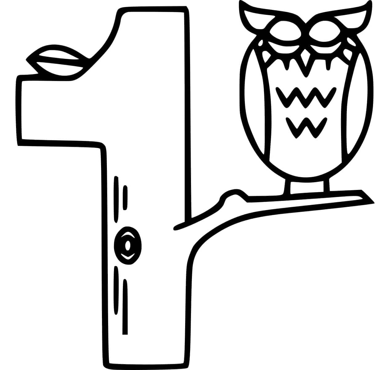 Số 1 Với Con Cú