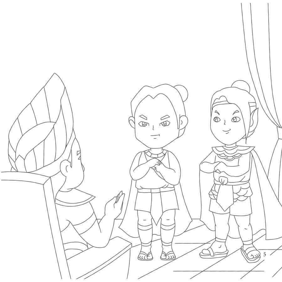 Sơn Tinh và Thủy Tinh Đi Kén Rể