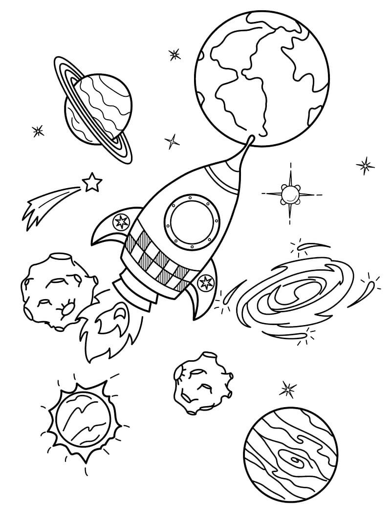 Tàu Không Gian và Các Hành Tinh