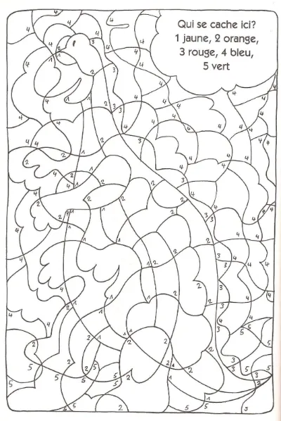 Tô Màu Theo Số Chú Khủng Long