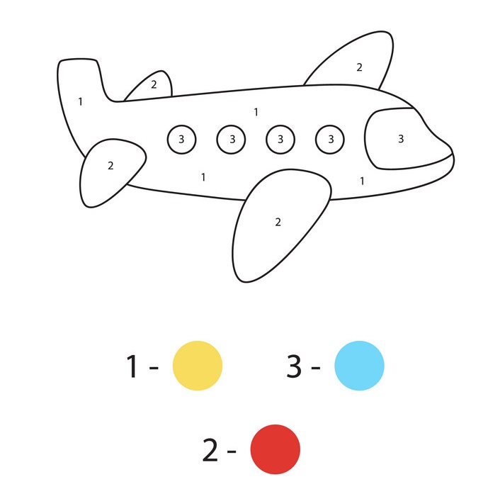 Tô Màu Theo Số Máy Bay