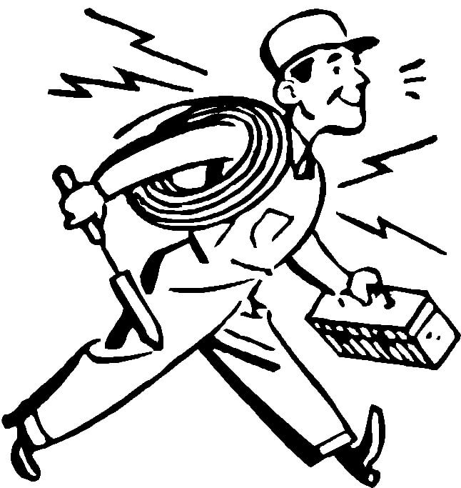 Thợ Điện Đi Làm