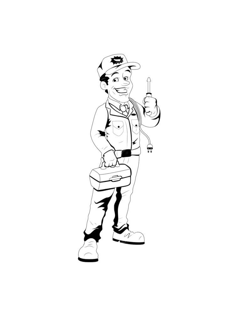 Thợ Điện Mỉm Cười