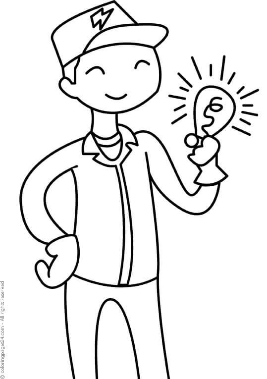 Thợ Điện và Chiếc Bóng Đèn